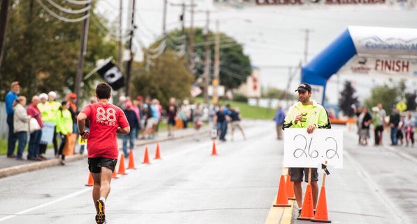 It's especially important to fuel up and hydrate for long-distance runs or marathons. 