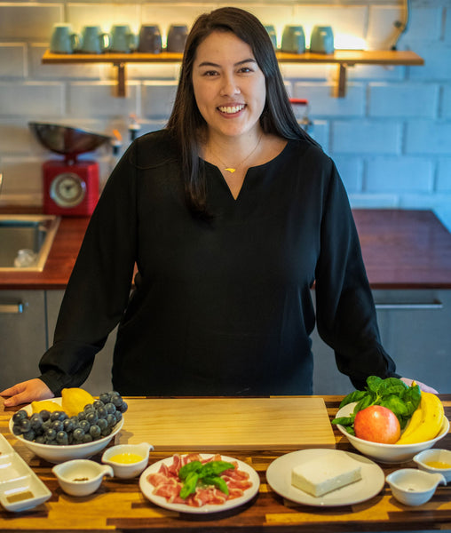 Tessa Nguyen in her kitchen
