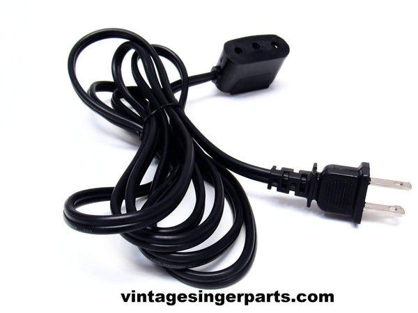 Singer Sewing Machine Power Cord Single Lead Fits 66 99 15 86 15 88 Central Michigan Sewing 9955