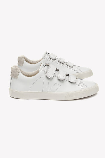 Veja Esplar Velcro Sneaker (White 