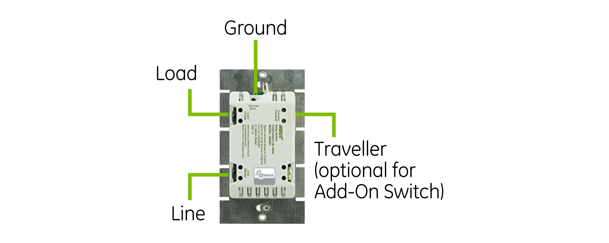 GE Z-Wave Dimmer switch without neutral wire