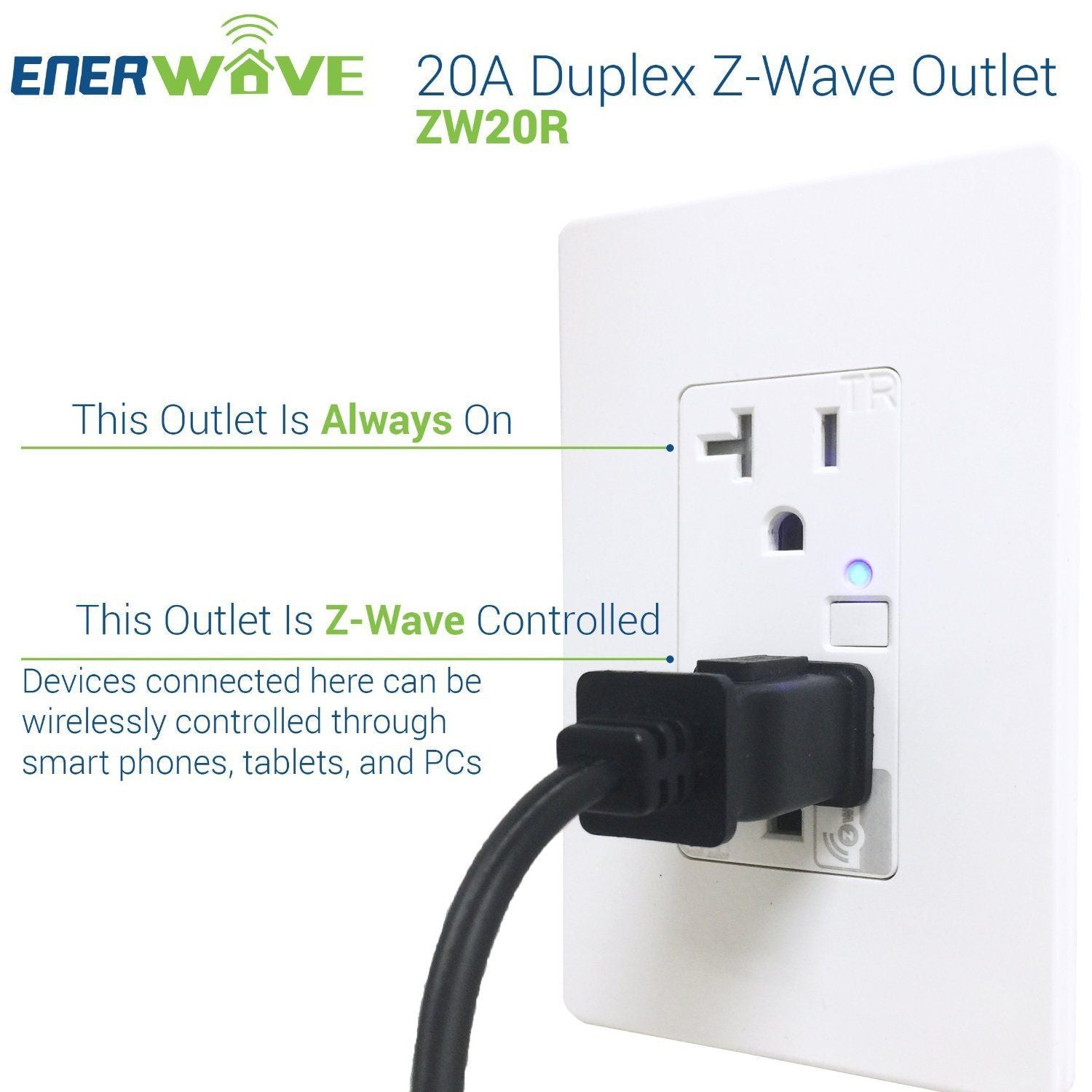 Enerwave 20AMp Duplex Receptacle
