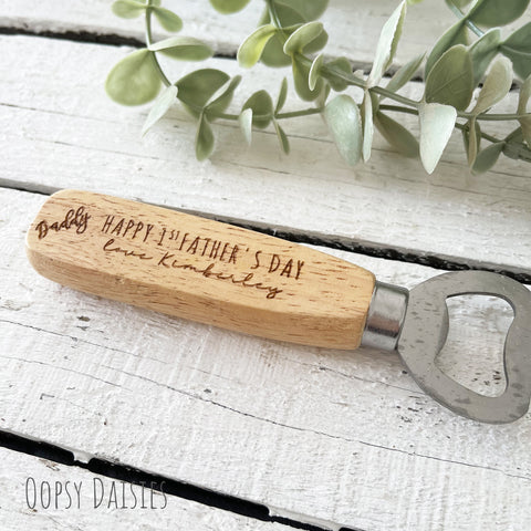 Personalised Bottle Opener - Slant 13842