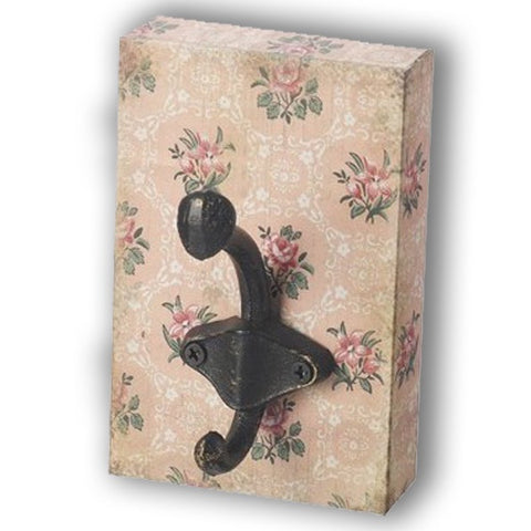 Wall Hook Block - Floral 10127