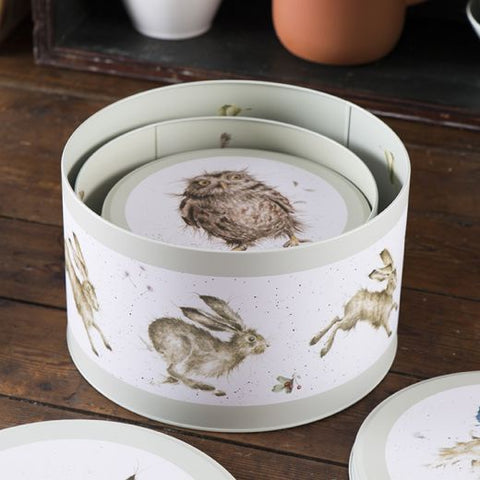 Cake Tin Nest - Hare, Duck, Owl 10966