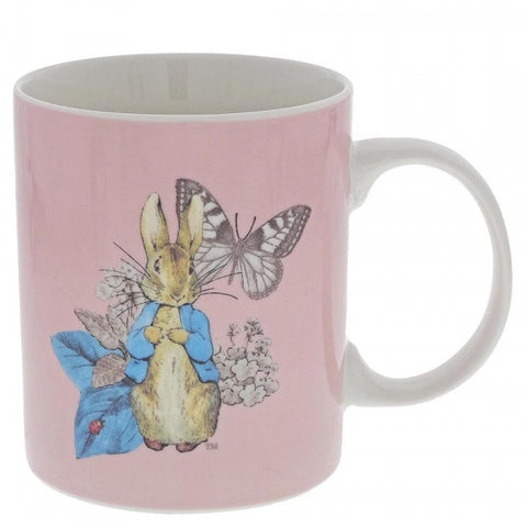 Beatrix Potter - Peter Rabbit Garden Party Mug (Pink) 8764