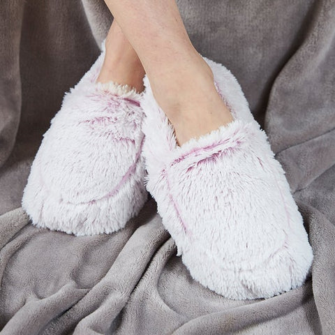 Warmies Slippers - Marshmallow Pink 12416