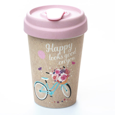 Bamboo Cup - Happy Looks Good 11130