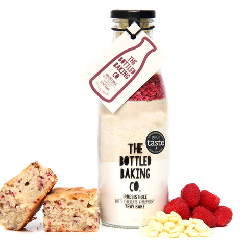 Baking Co Cake Mix - Irresistable White Choc & Raspberry Tray Bake 11648