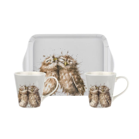 Mug & Tray Set - Owl 11387