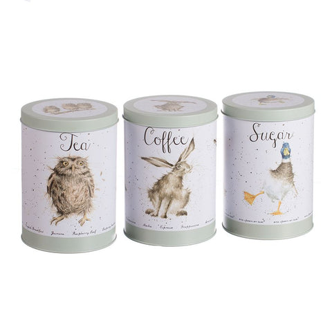 Canisters - Tea, Coffee & Sugar / Green 12603