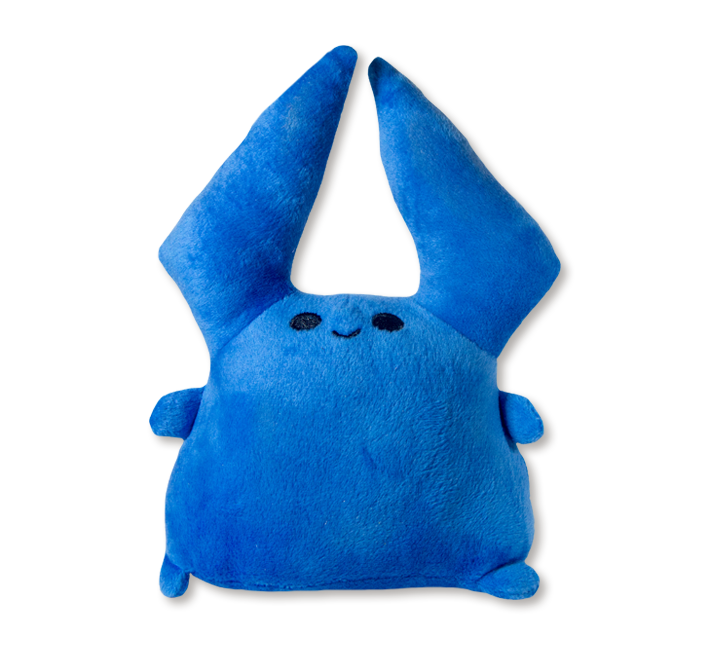 blue plushie