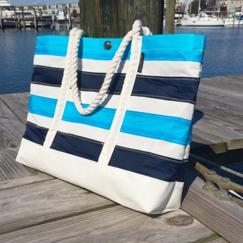 recycled sail beach bag