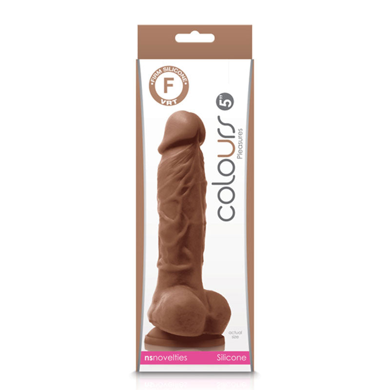 Colours Pleasures 5 Inches Dildo Brown 7663