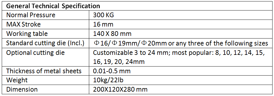 Precision disc cutter for coin cell battery