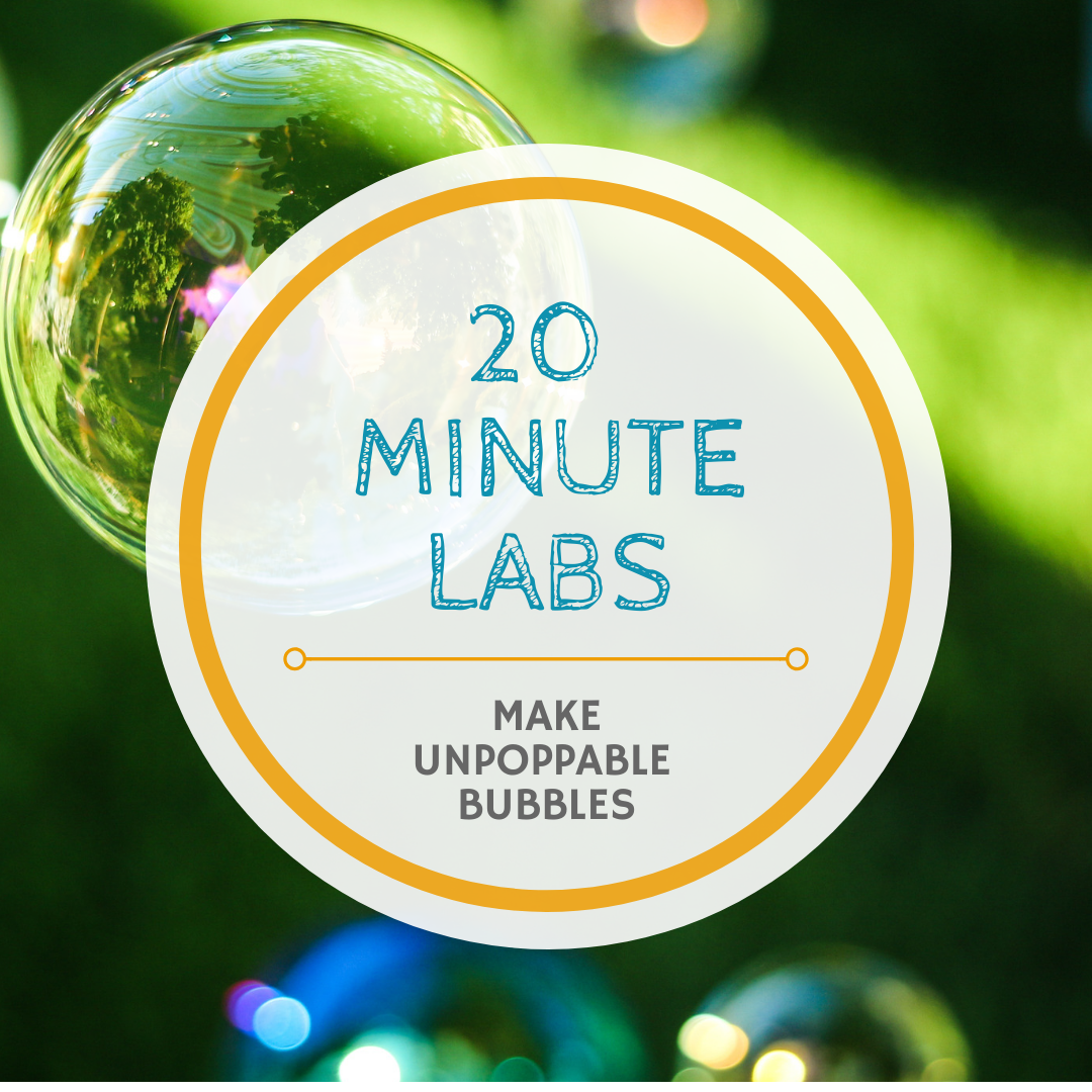 20 Minute Labs bubble logo | Yellow Scope