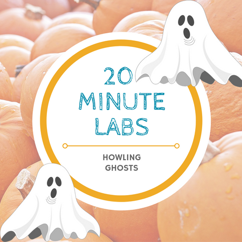 20 Minute Labs ghosts logo | Yellow Scope