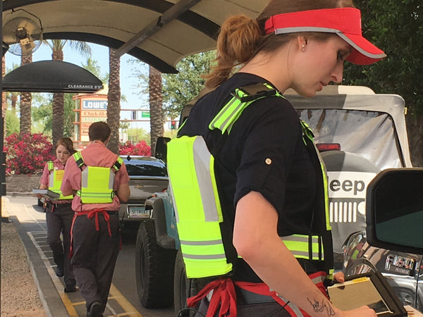 Drive Thru Employees IcePlate Safety Vest