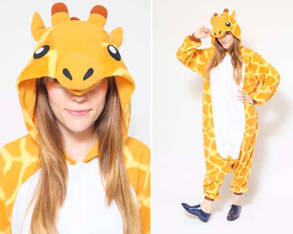 Giraffe Kigurumi Onesie Adult Costume Pajamas