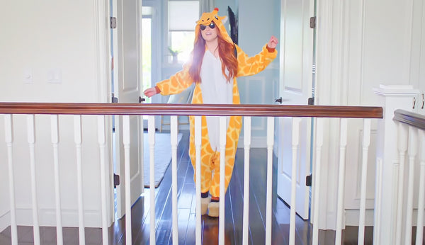 Meghan Trainor Wears Giraffe Kigurumi Onesie in Music Video Me Too