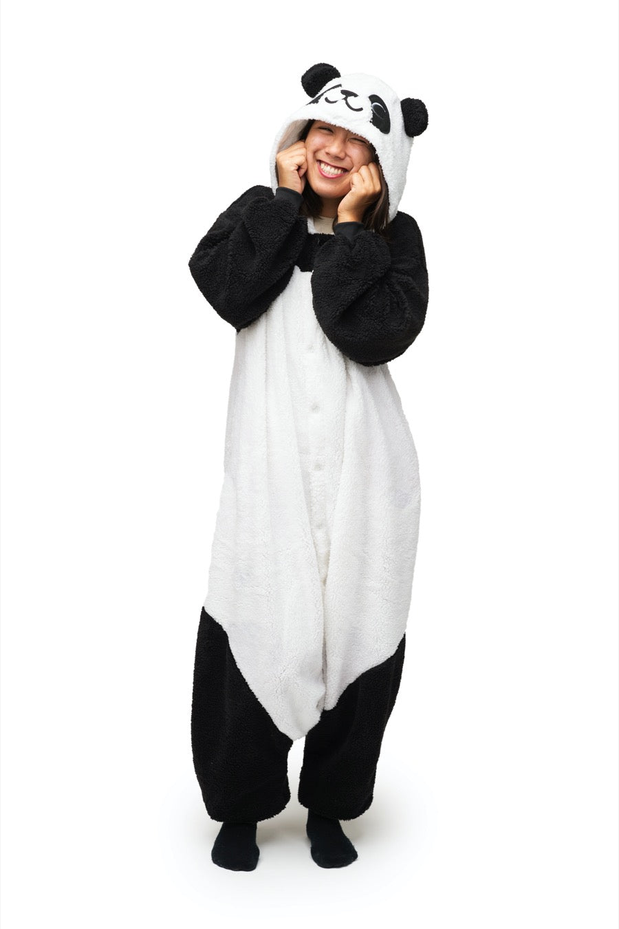 Fleece Pajama Kigurumi Costume Panda 2639 