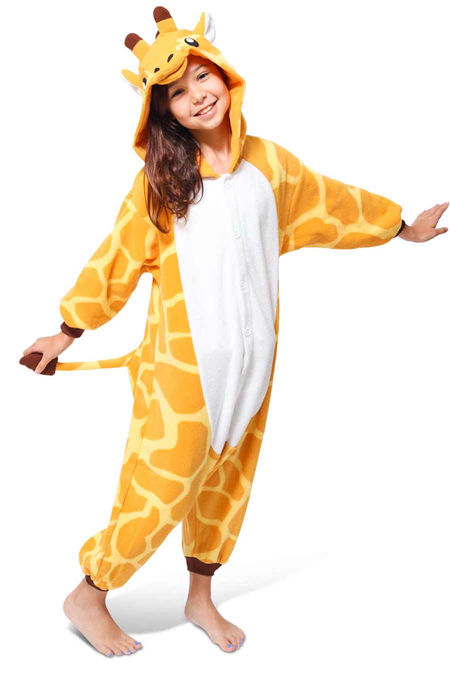 Kids Giraffe Kigurumi Animal Onesie Costume Pajama By SAZAC