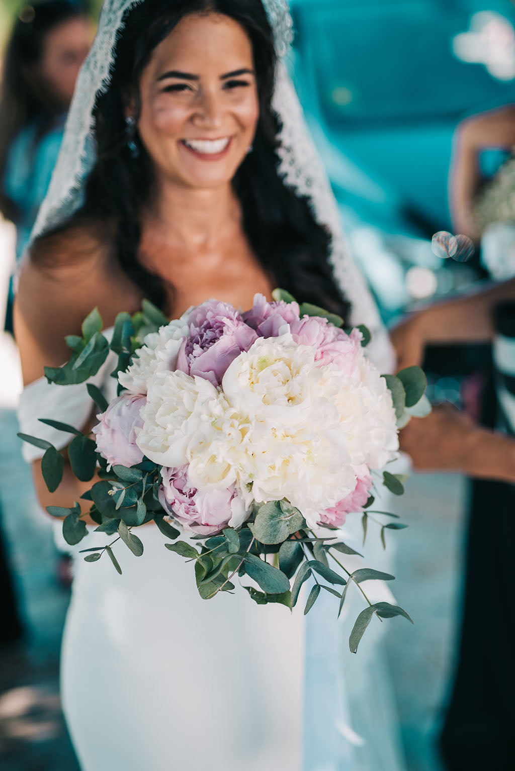 peony bouquet travel to croatia