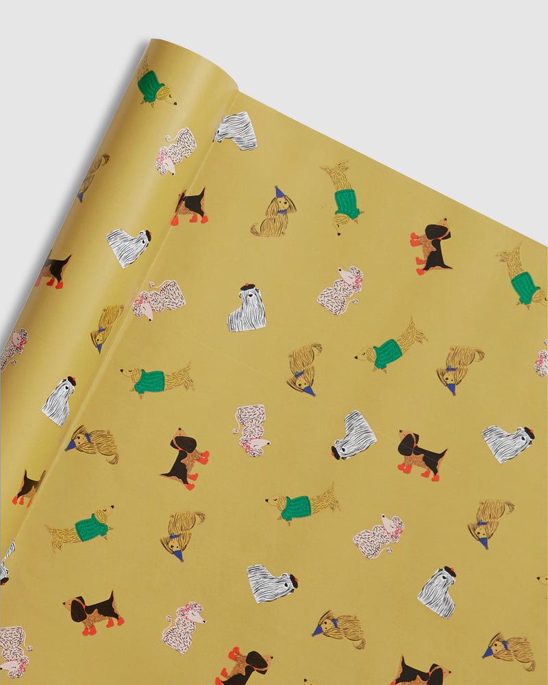 Wrapping Paper Roll 3m Dog Wrap
