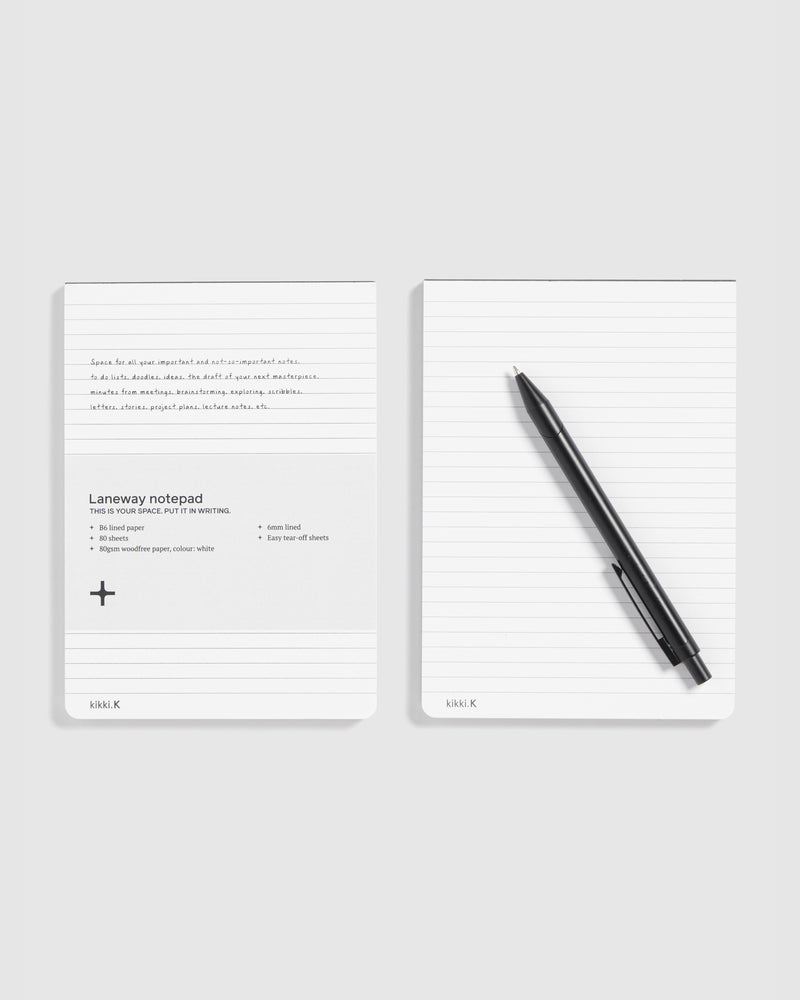 Laneway Notepad Lined  2pk