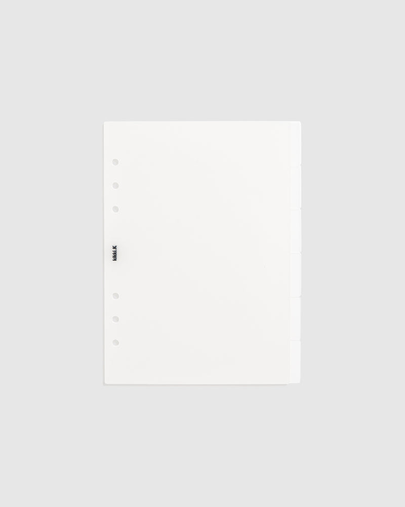 Metropolis Planner Divider Side Tab Blank