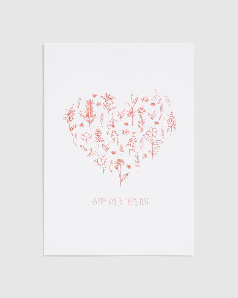 Greeting Card  Happy Valentines Day