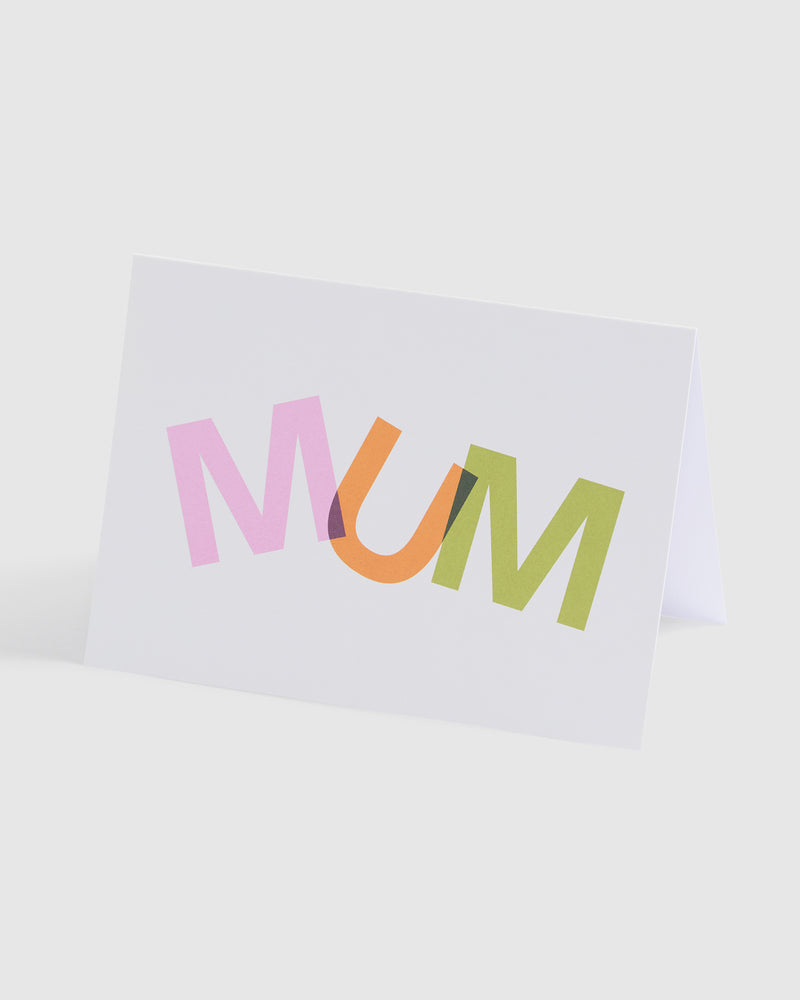 Greeting Card  Mum