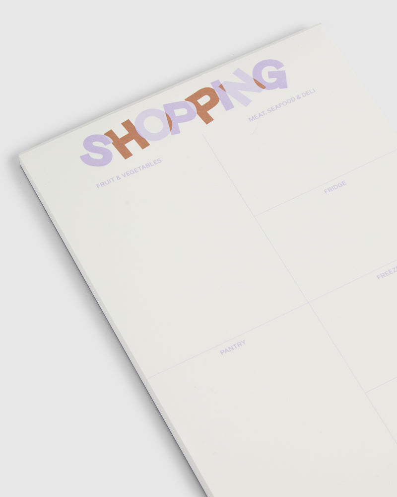 Shopping List Notepad