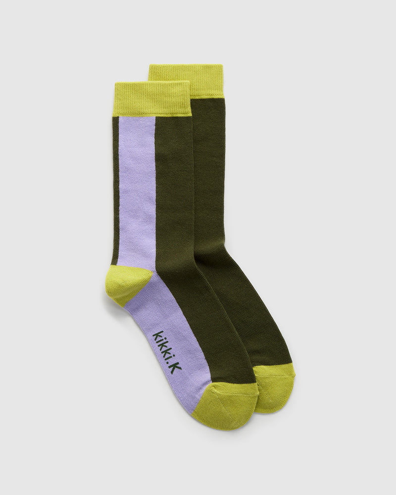 Colour Block Socks