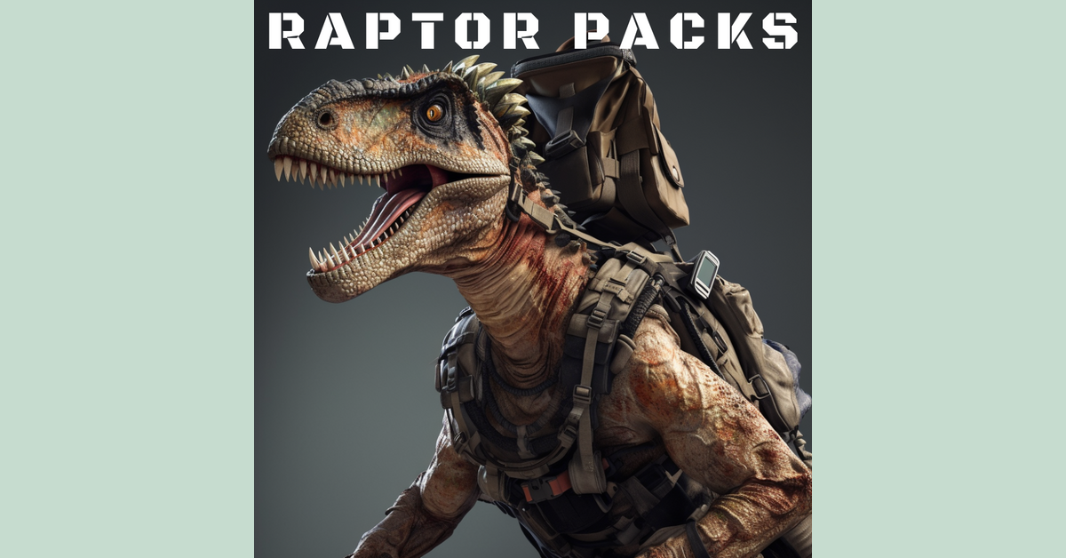Raptor Packs, Shopify Store Listing