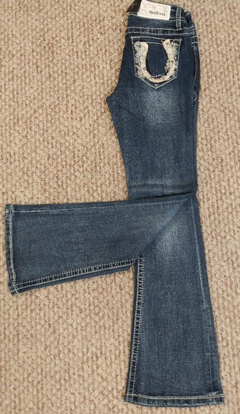 bootcut girls jeans