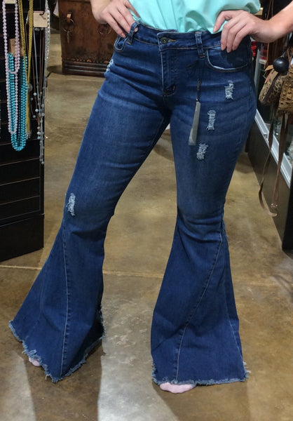 Calamity Modernisere Krigsfanger DISTRESSED Bell bottom Jeans – Yee Haw Ranch Outfitters