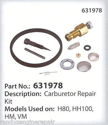 Carburetor fits HM80-155169H HM80-155172F HM80-155182F HM80-155182G HM80-155182H 