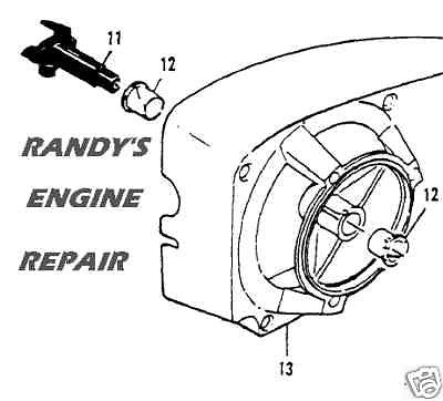 STARTER SHAFT 83748 323442 MCCULLOCH 10-10 SERIES