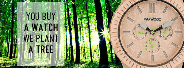 WeWood Watches You Buy a Watch We Plant a Tree 