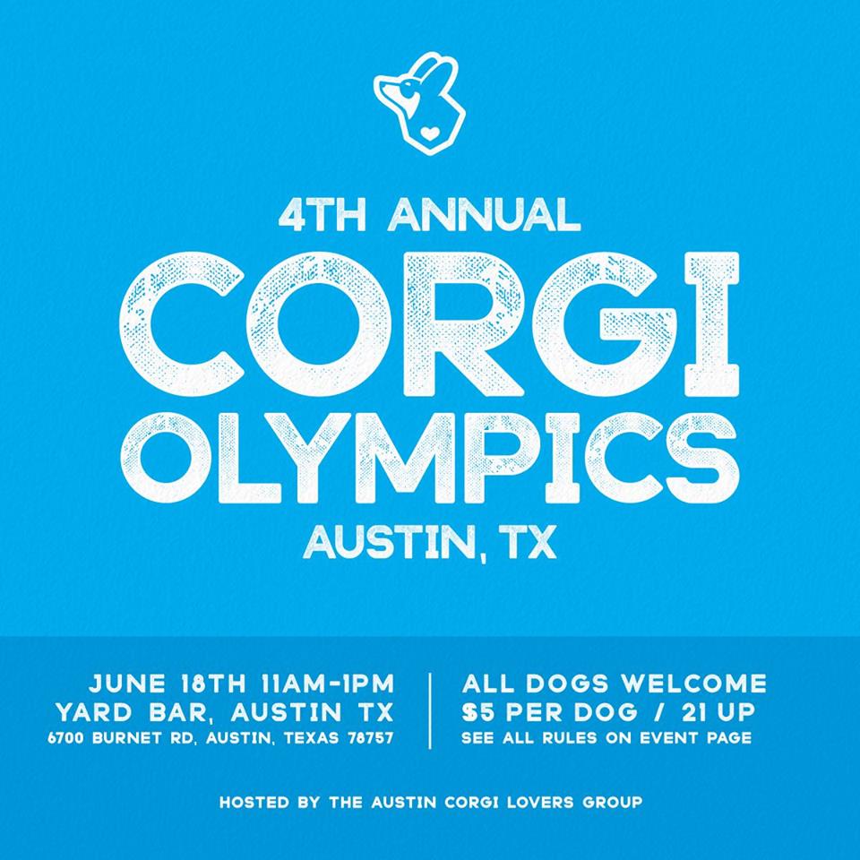 4th Annual Corgi Olympics, Austin TX.