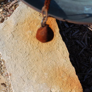 Rusty Stone Patio