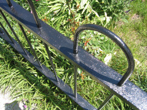 Photo of Wrought Iron Fence after using Rust Converter