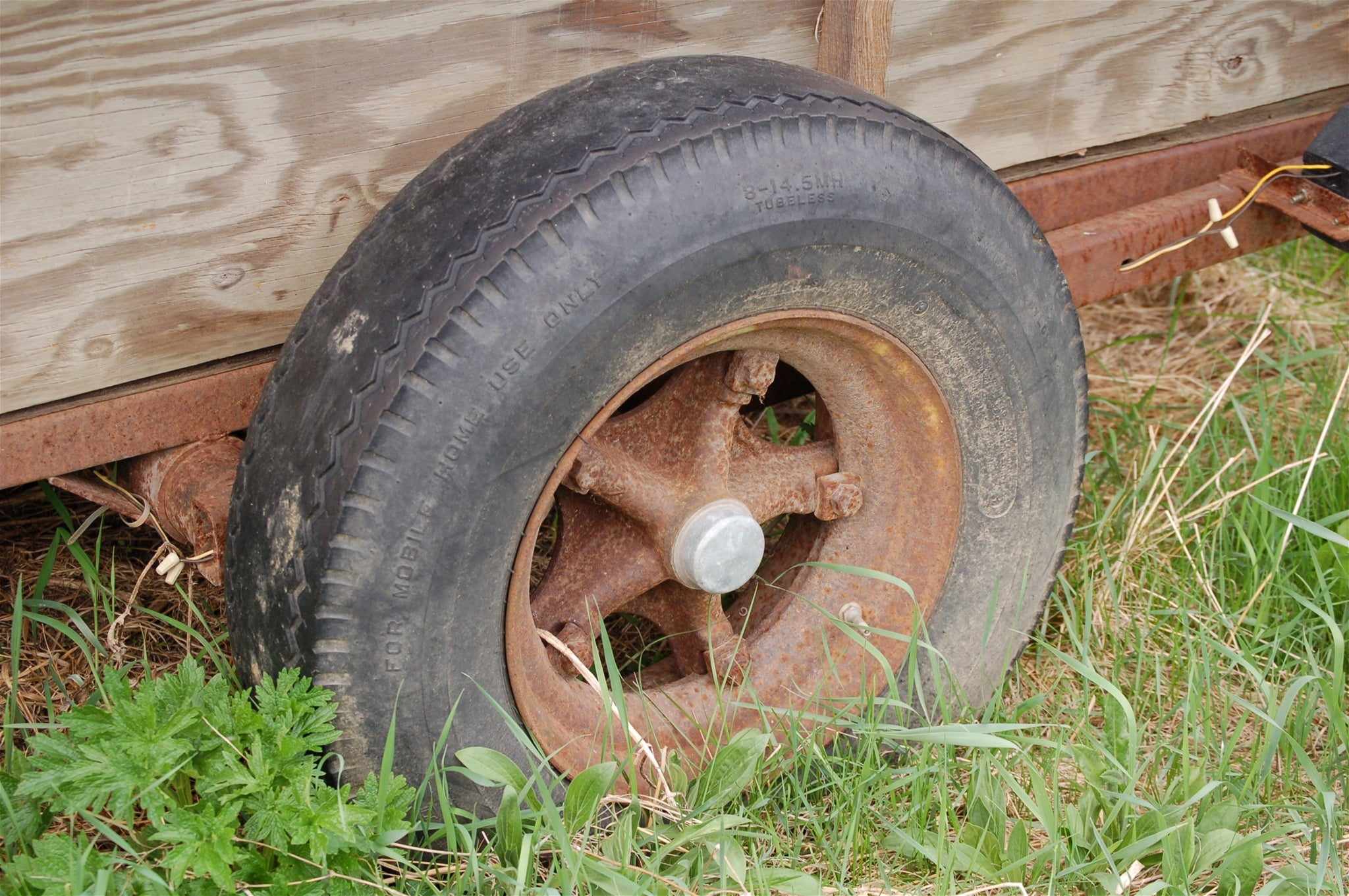 Old Rusty Wheel