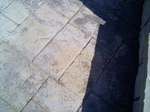 Rust removed from patio stones/pavement
