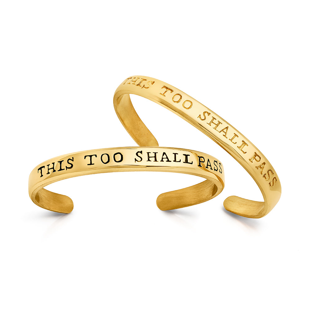 Bracelet This Too Shall Pass for Him / Sophie Simone Designs ...