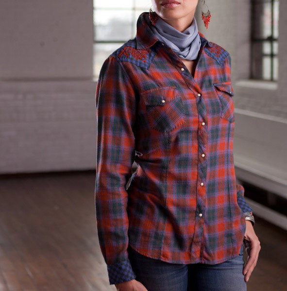 cowgirl flannel shirts