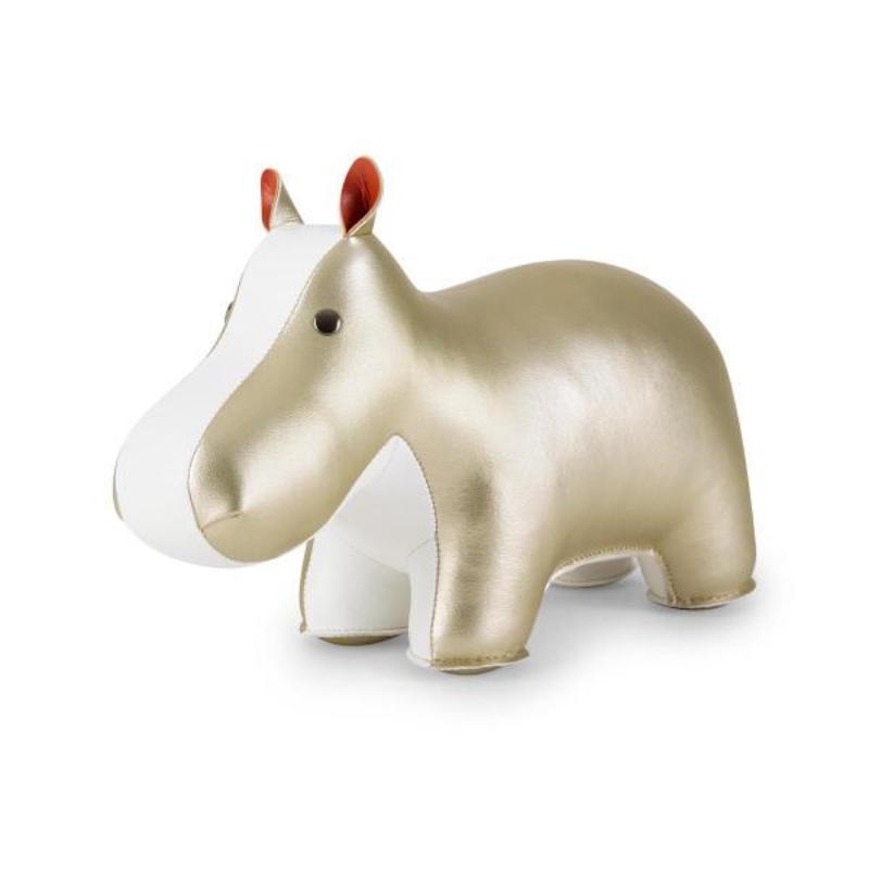 Zuny Bookend - Hippo - Gold – Kiitos Living by Design