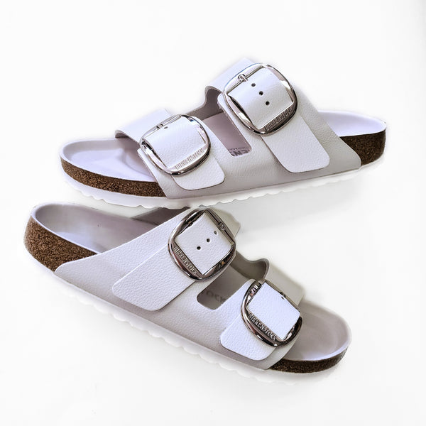 birkenstock arizona white leather