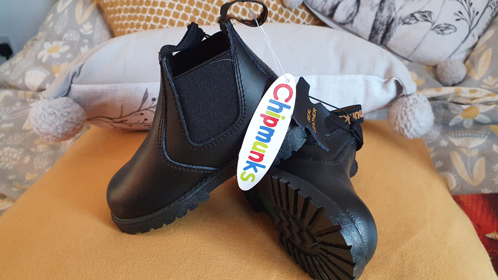 Chipmunks Black jodhpur boots